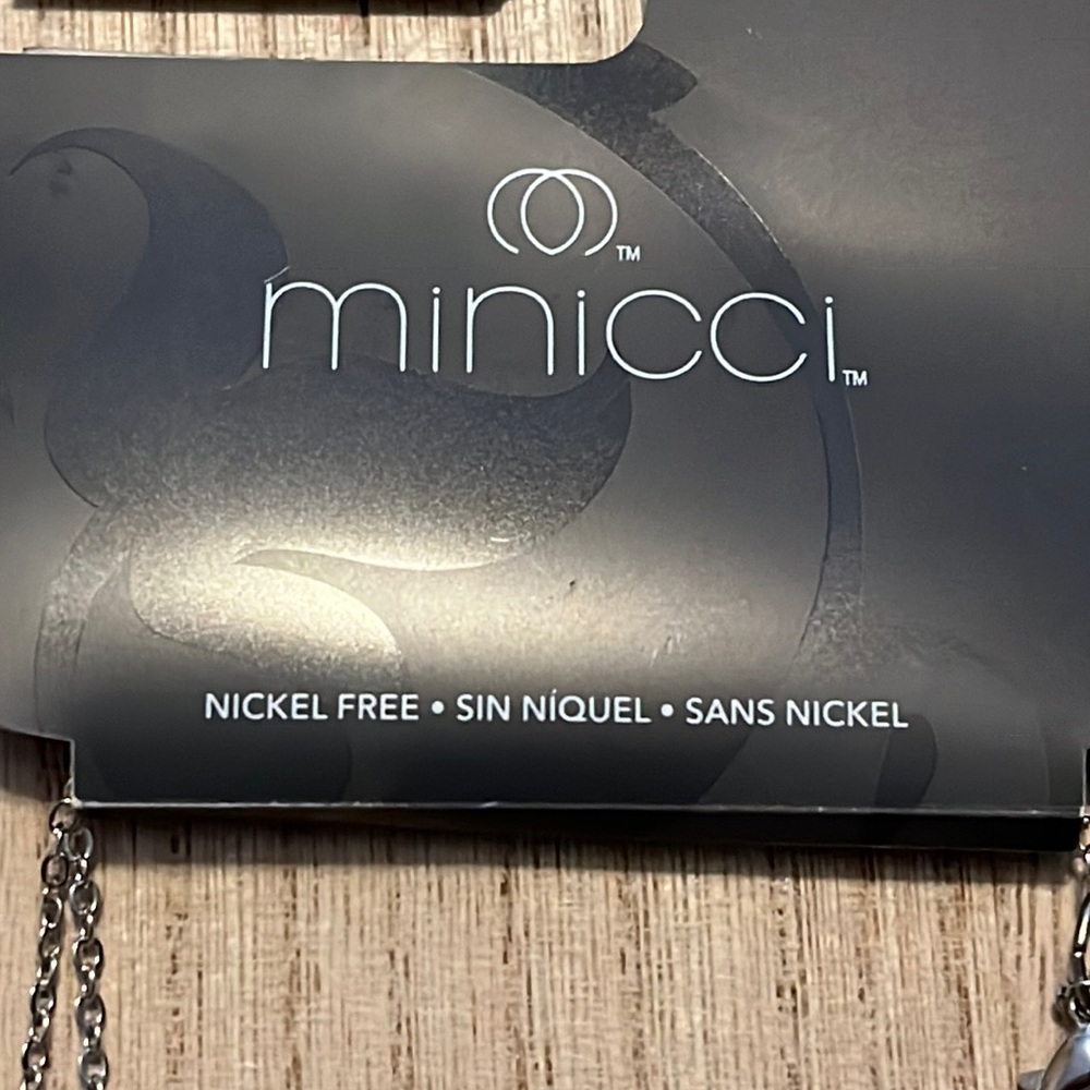 New Minicci Silver tone 2 Chain set